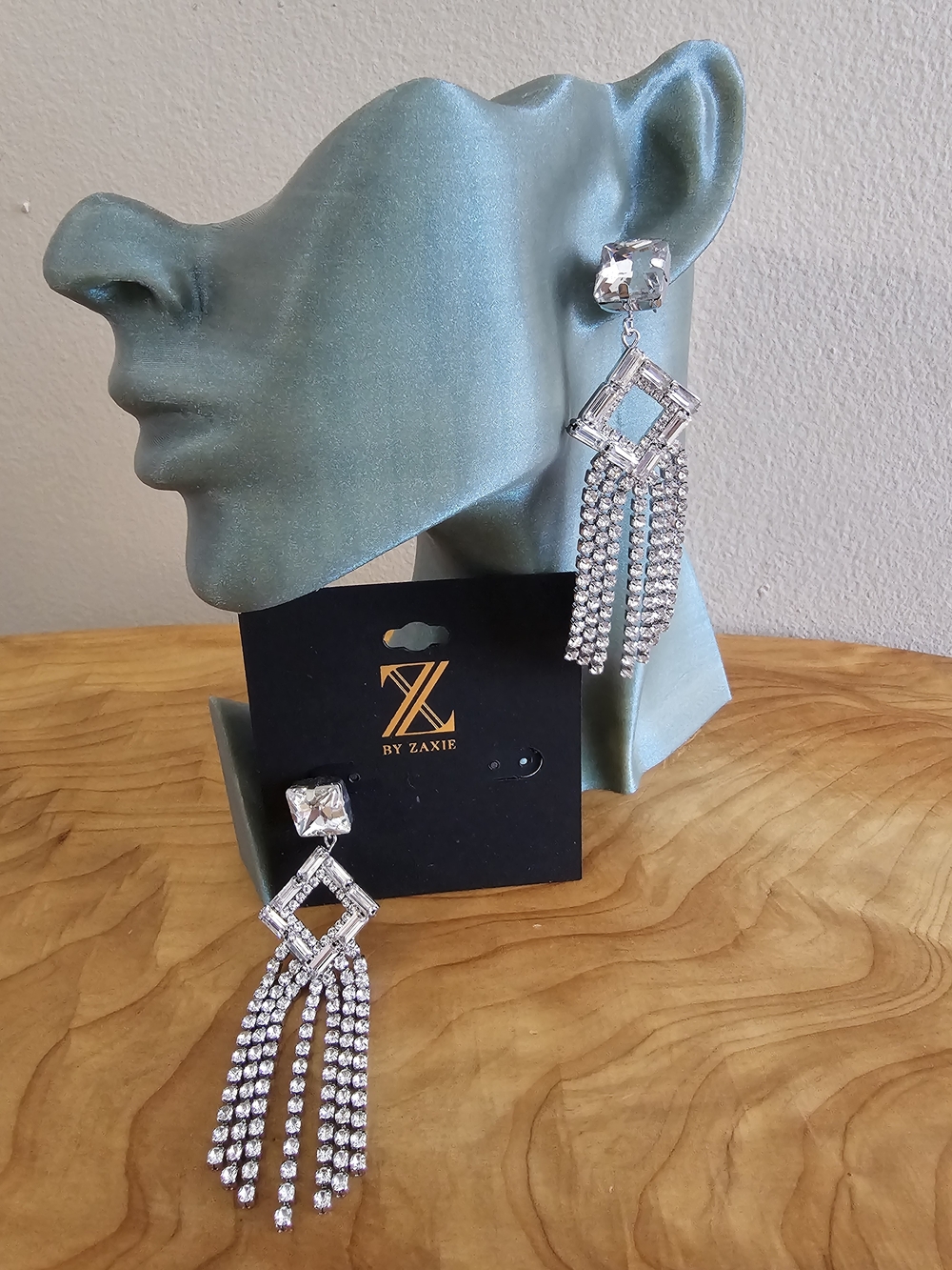 Fringe Drop Earrings - Picture 3 of 4